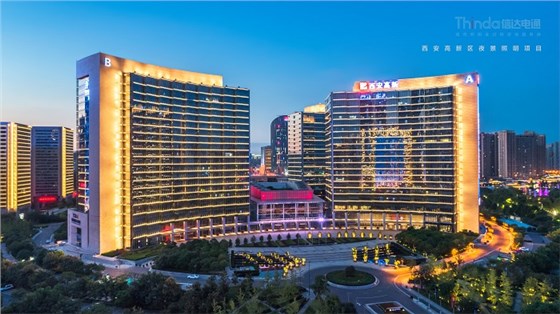 樓宇樓體亮化工程-信達電通