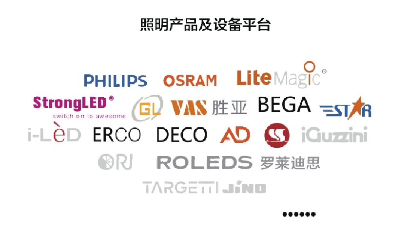 信達電通搭建照明產品及設備平臺