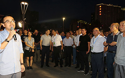 西安高新區璀璨之夜“互看、互學、互比”現場交流會