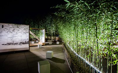 園林庭院空間中的夜景設(shè)計塑造