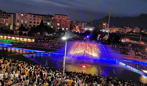 昨晚的蘇溪鎮驚艷了多少人！