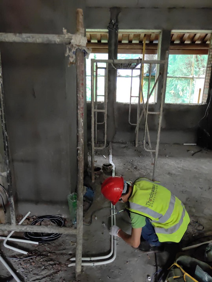 重慶十八梯項目-管線預(yù)埋