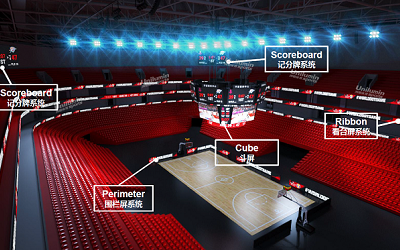 684.4平方米圍欄屏,洲明科技助力歐洲超級(jí)杯!